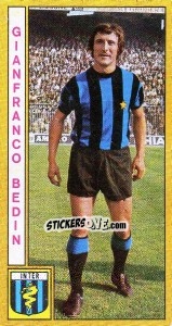 Sticker Gianfranco Bedin - Calciatori 1969-1970 - Panini