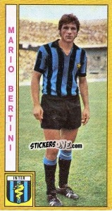 Sticker Mario Bertini - Calciatori 1969-1970 n. 89 - Panini