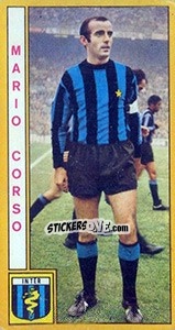 Sticker Mario Corso - Calciatori 1969-1970 - Panini