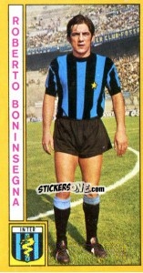 Sticker Roberto Boninsegna - Calciatori 1969-1970 n. 92 - Panini