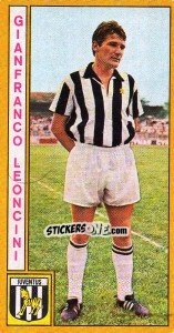 Cromo Gianfranco Leoncini - Calciatori 1969-1970 - Panini