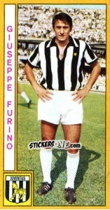 Sticker Giuseppe Furino - Calciatori 1969-1970 - Panini
