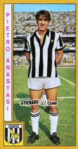 Figurina Pietro Anastasi - Calciatori 1969-1970 - Panini