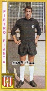 Sticker Pietro Pianata - Calciatori 1969-1970 n. 115 - Panini