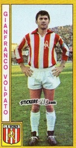 Sticker Gianfranco Volpato - Calciatori 1969-1970 n. 116 - Panini