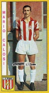Cromo Mario Calosi - Calciatori 1969-1970 n. 118 - Panini