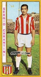 Sticker Sergio Carantini - Calciatori 1969-1970 - Panini