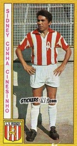 Cromo Sidney Cunha Cinesinho - Calciatori 1969-1970 - Panini