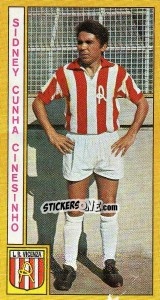 Figurina Sidney Cunha Cinesinho - Calciatori 1969-1970 - Panini