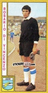 Figurina Rosario Di Vincenzo - Calciatori 1969-1970 - Panini