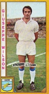 Sticker Giuseppe Wilson - Calciatori 1969-1970 n. 132 - Panini