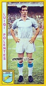 Cromo Luigi Polentes - Calciatori 1969-1970 - Panini