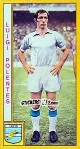 Sticker Luigi Polentes - Calciatori 1969-1970 n. 135 - Panini