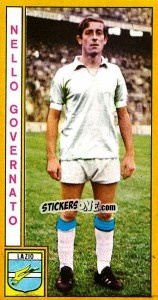 Sticker Nello Governato - Calciatori 1969-1970 n. 136 - Panini