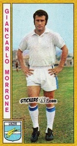 Sticker Giancarlo Morone - Calciatori 1969-1970 n. 139 - Panini