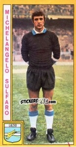 Sticker Michelangelo Sulfaro - Calciatori 1969-1970 n. 142 - Panini