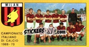 Cromo Squadra - Calciatori 1969-1970 - Panini