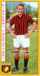 Figurina Giovanni Trapattoni - Calciatori 1969-1970 - Panini