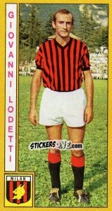 Figurina Giovanni Lodetti - Calciatori 1969-1970 - Panini