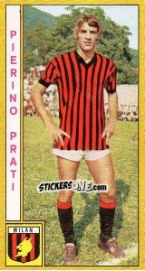 Sticker Pierino Prati - Calciatori 1969-1970 n. 155 - Panini