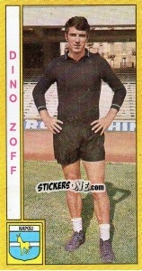Sticker Dino Zoff - Calciatori 1969-1970 n. 163 - Panini