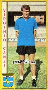 Figurina Virgino Canzi - Calciatori 1969-1970 - Panini