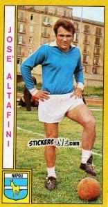 Sticker Jose Altafini - Calciatori 1969-1970 n. 172 - Panini