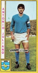 Figurina Antonio Juliano - Calciatori 1969-1970 - Panini