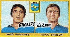 Figurina Ivano Bosdaves / Paolo Barison - Calciatori 1969-1970 - Panini