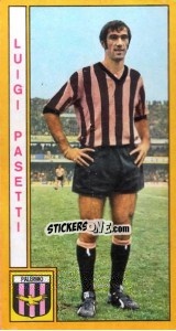 Cromo Luigi Pasetti - Calciatori 1969-1970 - Panini