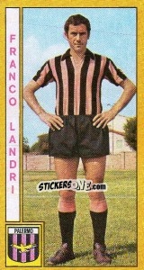 Sticker Franco Landri - Calciatori 1969-1970 - Panini