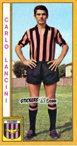 Figurina Carlo Lancini - Calciatori 1969-1970 - Panini