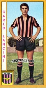 Sticker Carlo Lancini - Calciatori 1969-1970 n. 184 - Panini