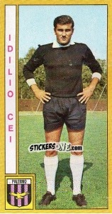 Sticker Idilio Cei - Calciatori 1969-1970 n. 190 - Panini