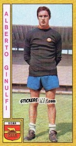 Cromo Alberto Ginulfi - Calciatori 1969-1970 - Panini