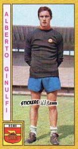 Figurina Alberto Ginulfi - Calciatori 1969-1970 - Panini