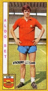 Figurina Aldo Bet - Calciatori 1969-1970 n. 196 - Panini