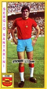Cromo Sergio Santarini - Calciatori 1969-1970 - Panini