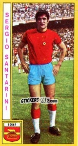 Sticker Sergio Santarini - Calciatori 1969-1970 n. 198 - Panini