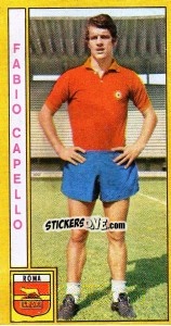 Figurina Fabio Capello - Calciatori 1969-1970 - Panini