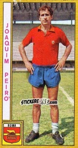 Figurina Joaquim Luca Peiro - Calciatori 1969-1970 - Panini