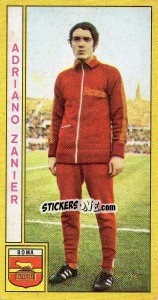 Sticker Adriano Zanier - Calciatori 1969-1970 - Panini
