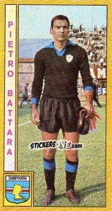 Cromo Pietro Battara - Calciatori 1969-1970 - Panini