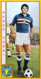 Sticker Renzo Corni - Calciatori 1969-1970 n. 216 - Panini