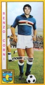 Figurina Renzo Corni - Calciatori 1969-1970 - Panini