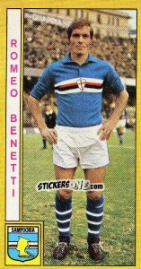 Sticker Romeo Benetti - Calciatori 1969-1970 n. 217 - Panini