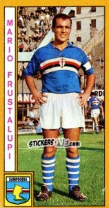Sticker Mario Frustalupi - Calciatori 1969-1970 - Panini
