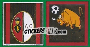 Sticker Scudetto / Mascot - Calciatori 1969-1970 n. 225 - Panini