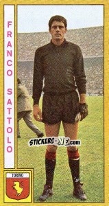Figurina Franco Sattolo - Calciatori 1969-1970 - Panini