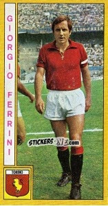 Sticker Giorgio Ferrini - Calciatori 1969-1970 n. 233 - Panini
